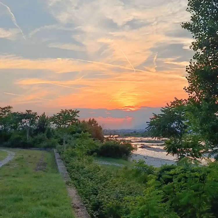 Percorso la risalita del Piave